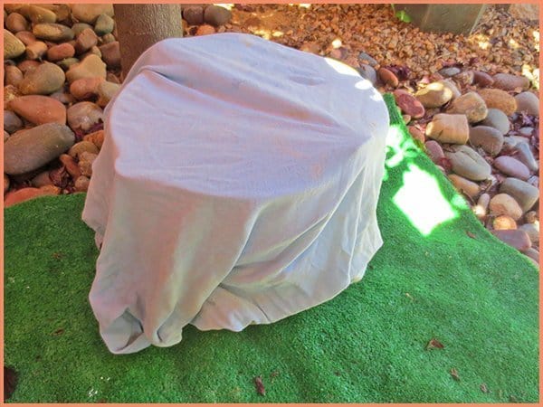 clay in water bucket