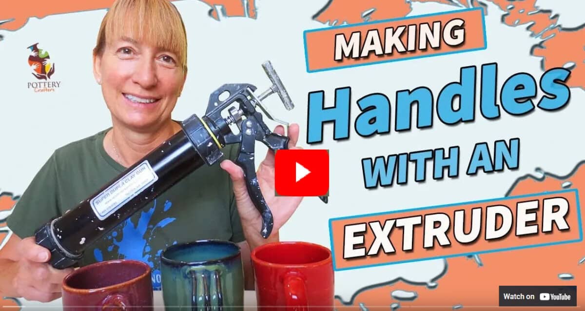 Image link for a Making Ceramic Handles With A Handheld Clay Extruder YouTube video