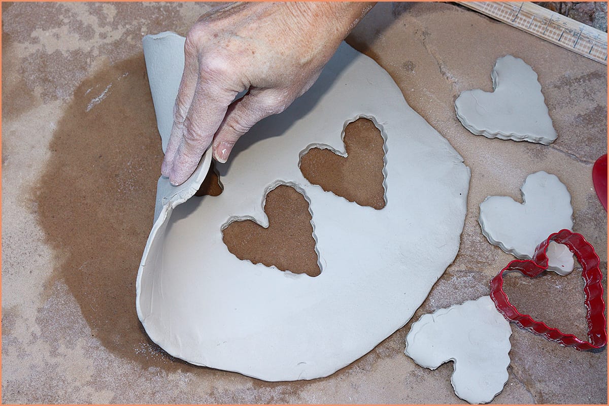 image of clay on Natural Stone surface